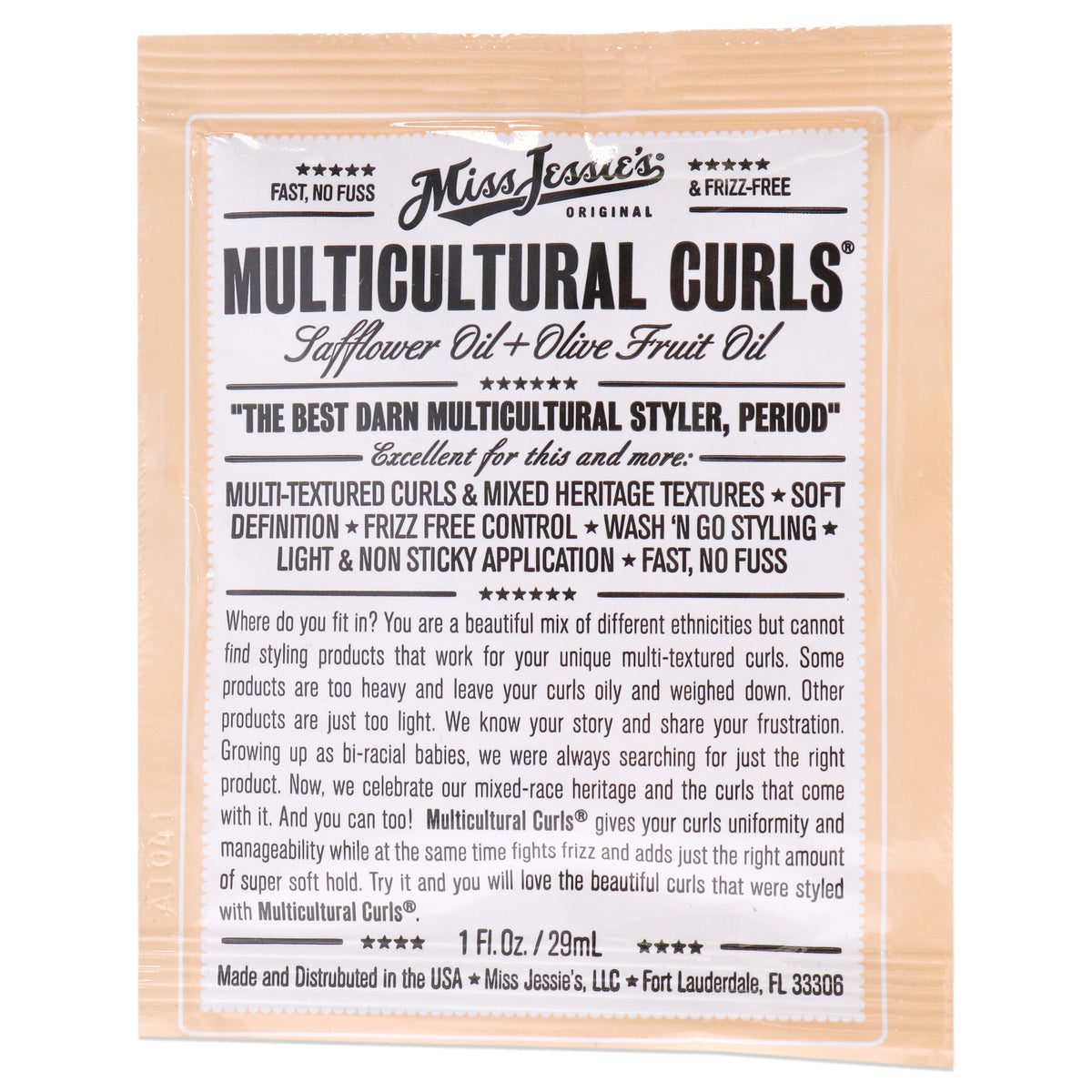 Miss Jessies Multi Cultural Curls Unisex Creams & Lotions 1 FL OZ | 30 ML