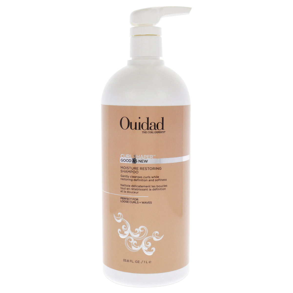 Ouidad Curl Shaper Good As New Moisture Restoring Shampoo Unisex Shampoos 33.8 FL OZ | 1000 ML