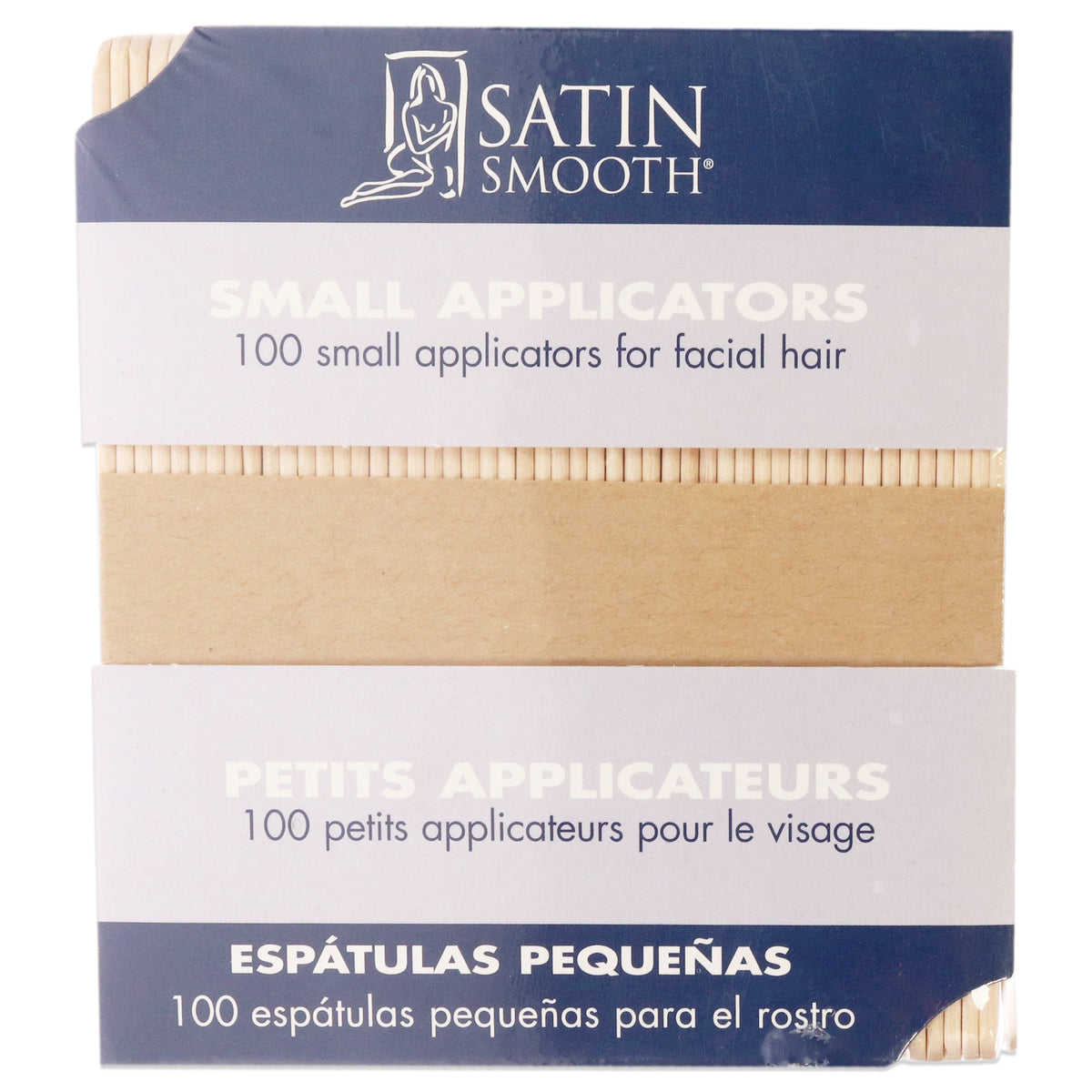 Satin Smooth Small Applicators Women's Waxing Spatulas