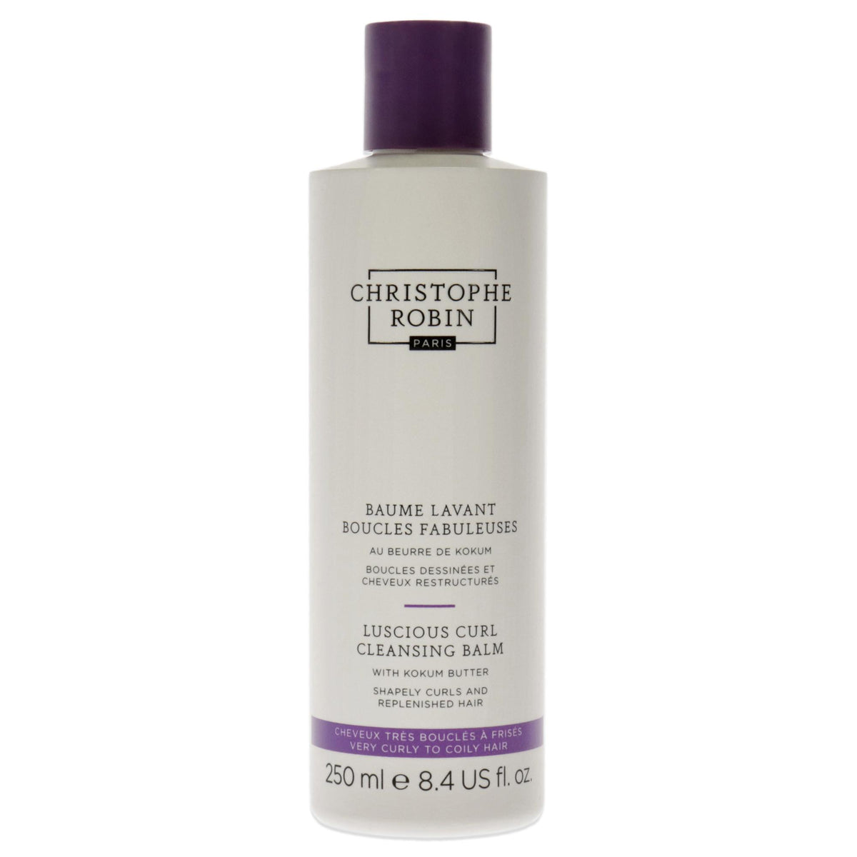 Christophe Robin Luscious Curl Cleansing Balm With Kokum Butter Unisex Face Cleansers 8.4 FL OZ | 250 ML