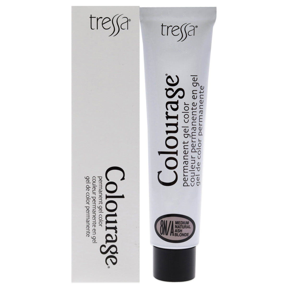 Tressa Colourage Permanent Gel Color 8NA Natural Ash Unisex Color Dye 2 OZ | 59 ML