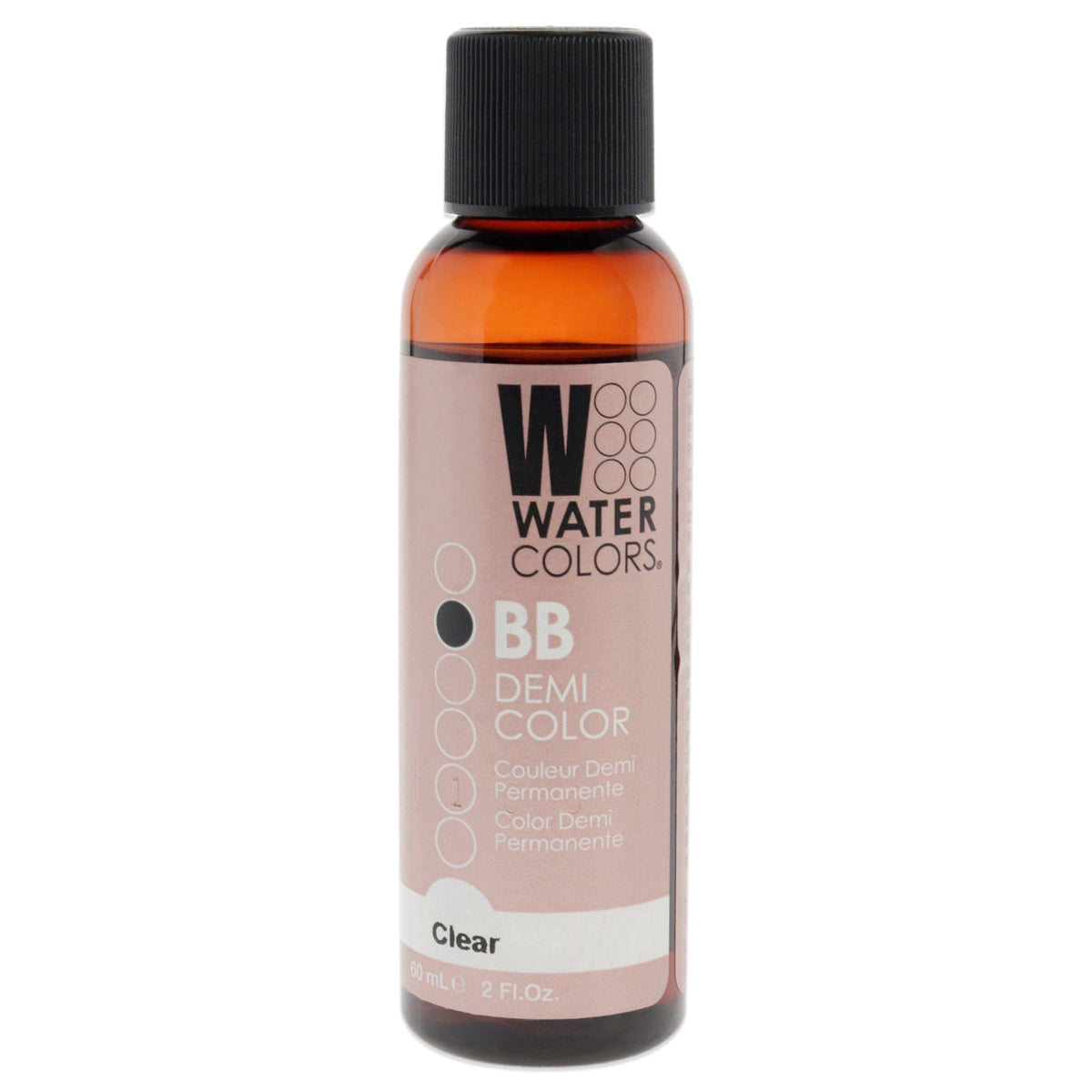 Tressa Watercolors BB Demi-Permanent Hair Color Clear Unisex Color Glazes 2 OZ | 59 ML