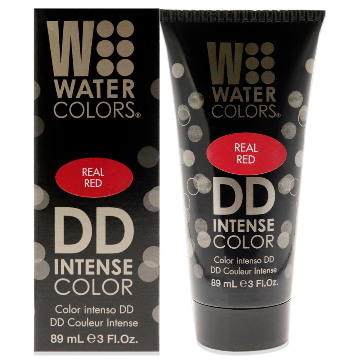 Tressa Watercolors DD Intense Color Real Red Unisex Color Dye 3 OZ | 89 ML