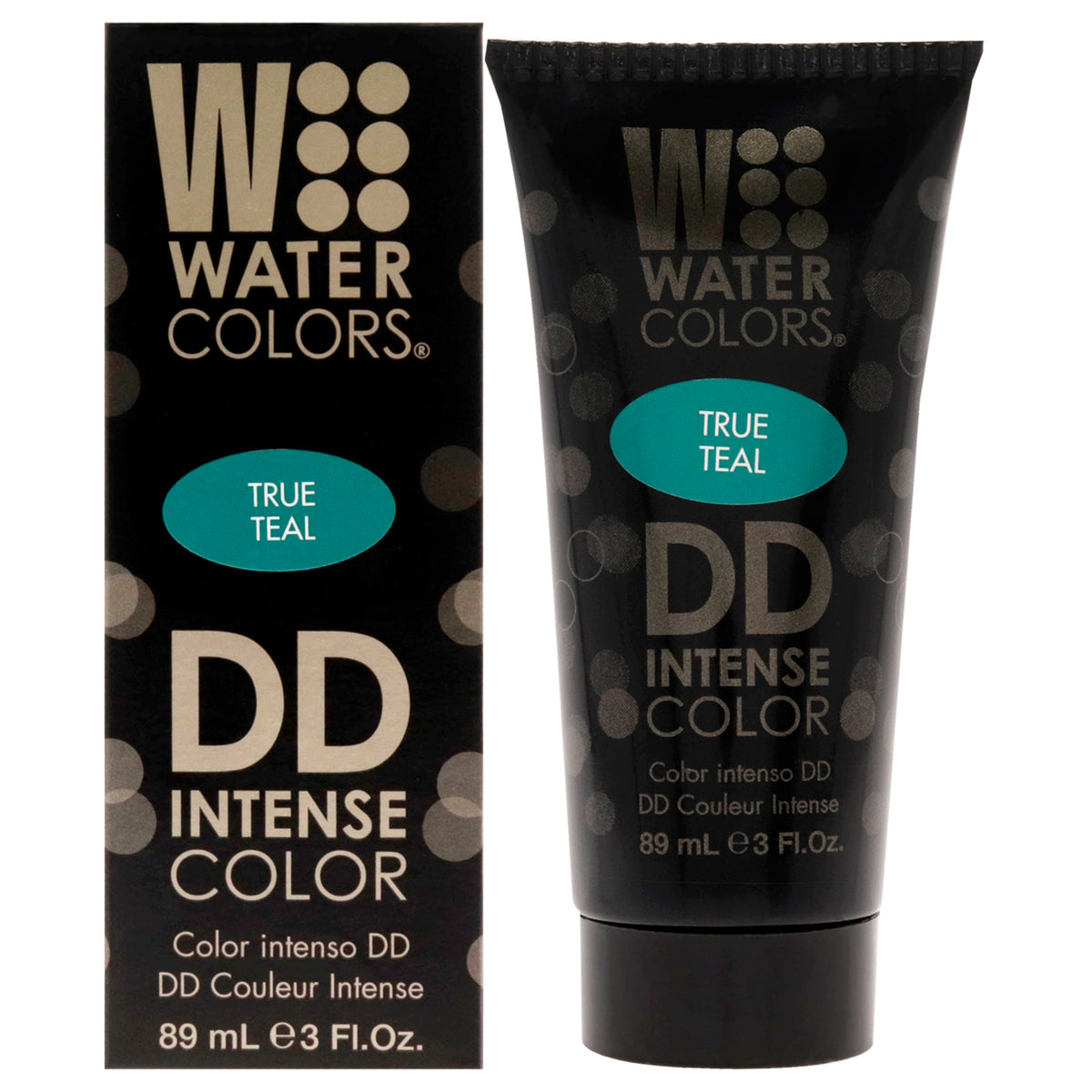 Tressa Watercolors DD Intense Color - True Teal Unisex Color Dye 3 OZ | 89 ML
