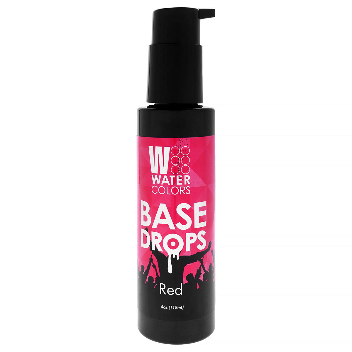 Tressa Watercolors Base Drops - Red Unisex Color Refreshers 4 FL OZ | 120 ML