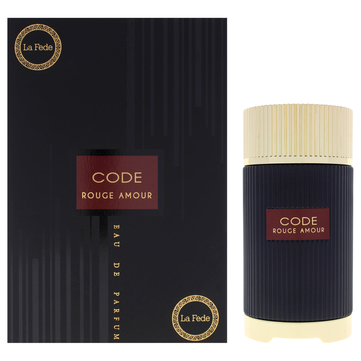 Khadlaj Code - Rouge Amour Unisex Eau de Parfum 3.4 FL OZ | 100 ML