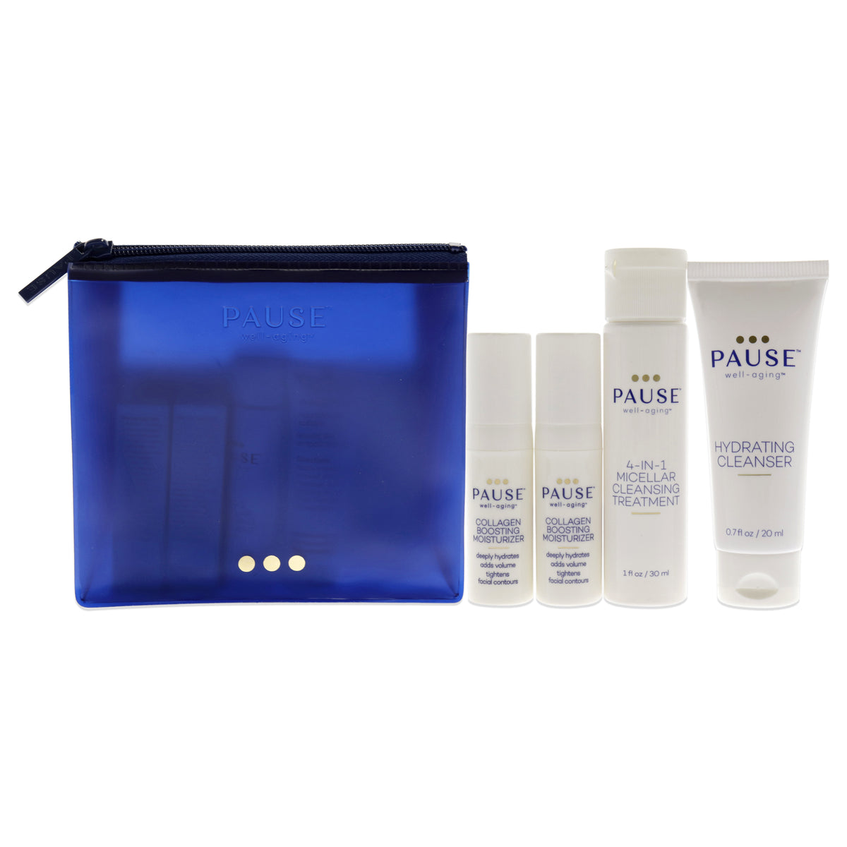 Pause Well-Aging Discovery Kit Unisex Face Care Sets & Kits