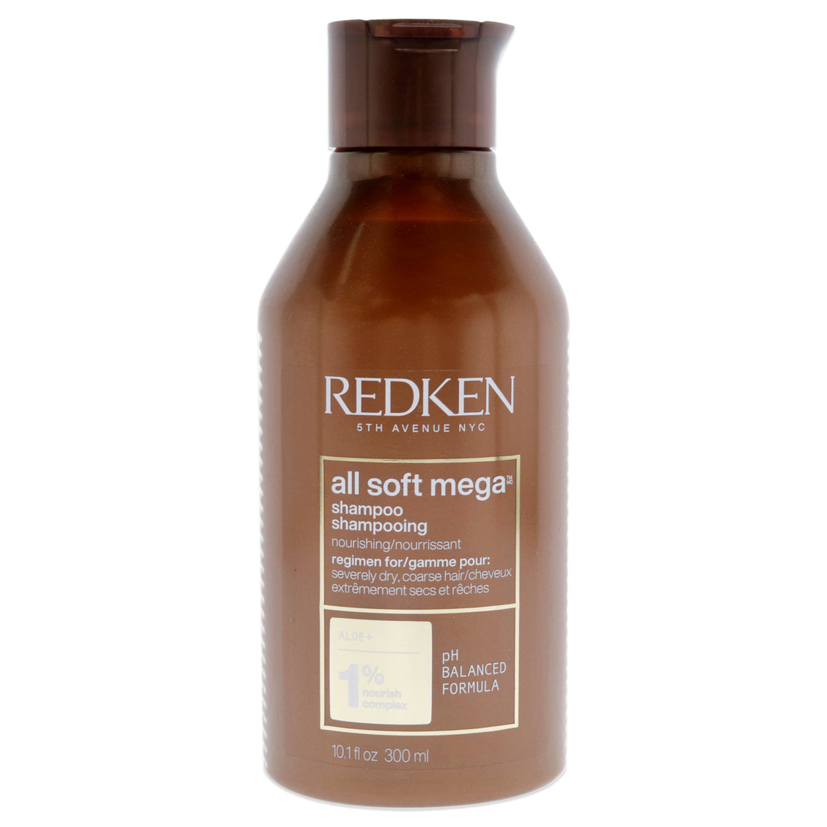 Redken All Soft Mega Shampoo Unisex Shampoos 10.1 FL OZ | 299 ML