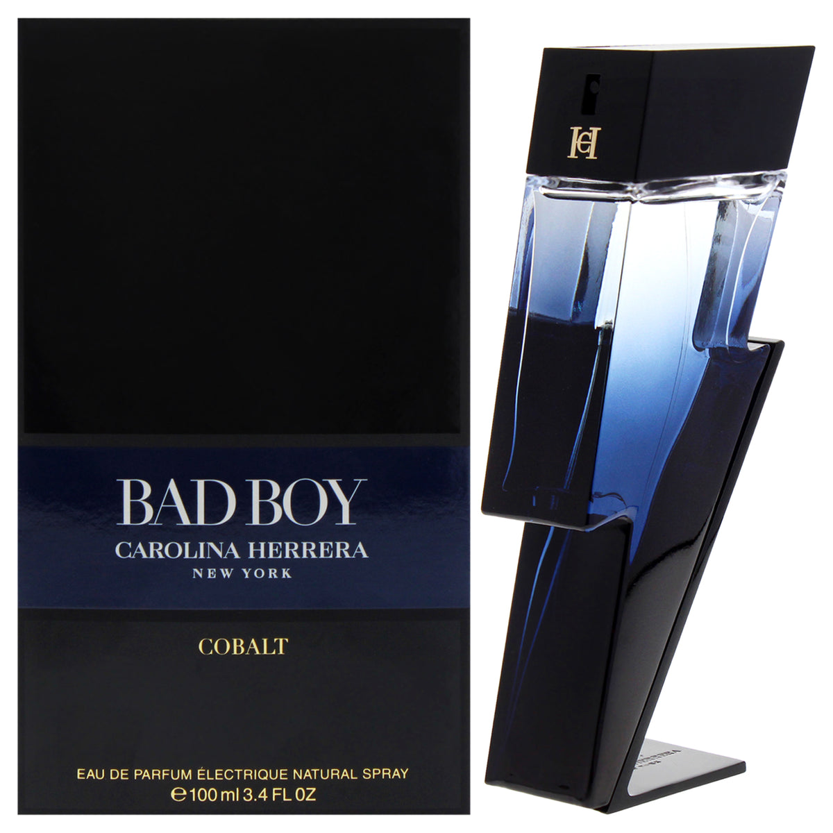 Carolina Herrera Bad Boy Cobalt Electrique Men's Eau de Parfum 3.4 FL OZ | 100 ML