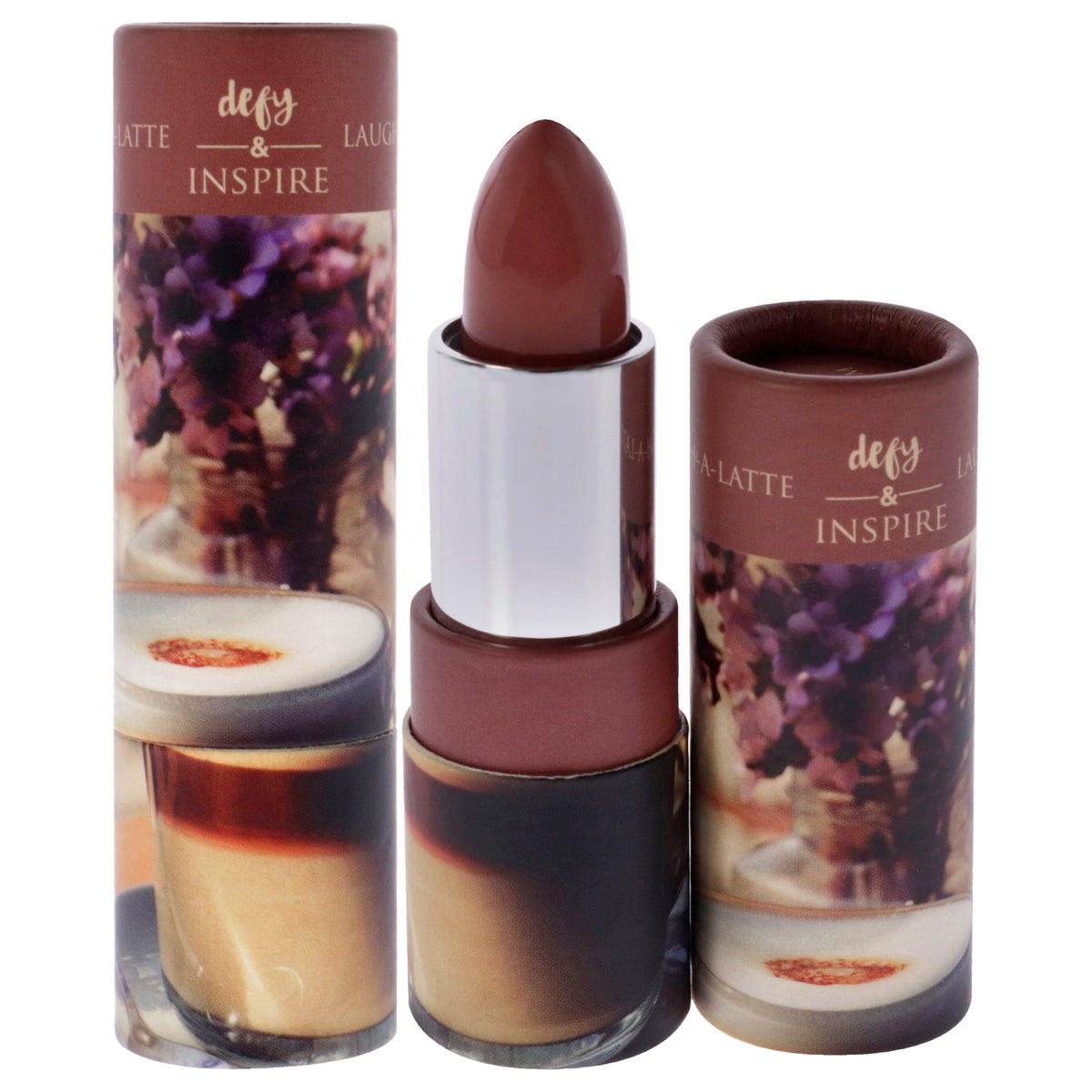 Defy and Inspire Cream Lipstick - 02 Laugh-A-Latte Women's Lipstick 0.134 OZ | 4 ML