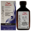 Wella Color Charm Permanent Liquid Hair Color 237 4A Medium Ash Brown Unisex Color Dye 1.42 FL OZ | 42 ML