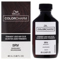 Wella Color Charm Permanent Liquid Hair Color 5RV Burgundy Unisex Color Dye 1.42 FL OZ | 42 ML