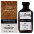 Wella Color Charm Permanent Liquid Hair Color 8G Light Golden Blonde Unisex Color Dye 1.42 FL OZ | 42 ML