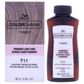 Wella Color Charm Permanent Liquid Toner T11 Lightest Beige Blonde Unisex Color Dye 1.4 FL OZ | 41 ML