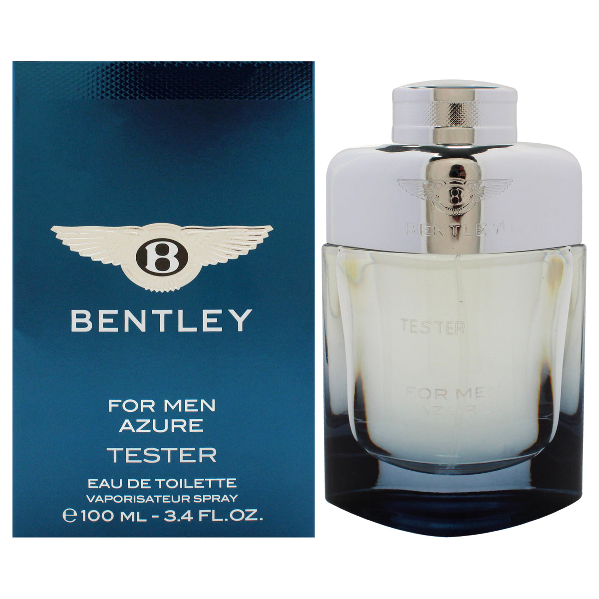Bentley Bentley Azure Men's Eau De Toilette Fragrance Testers Tester 3.4 FL OZ | 100 ML