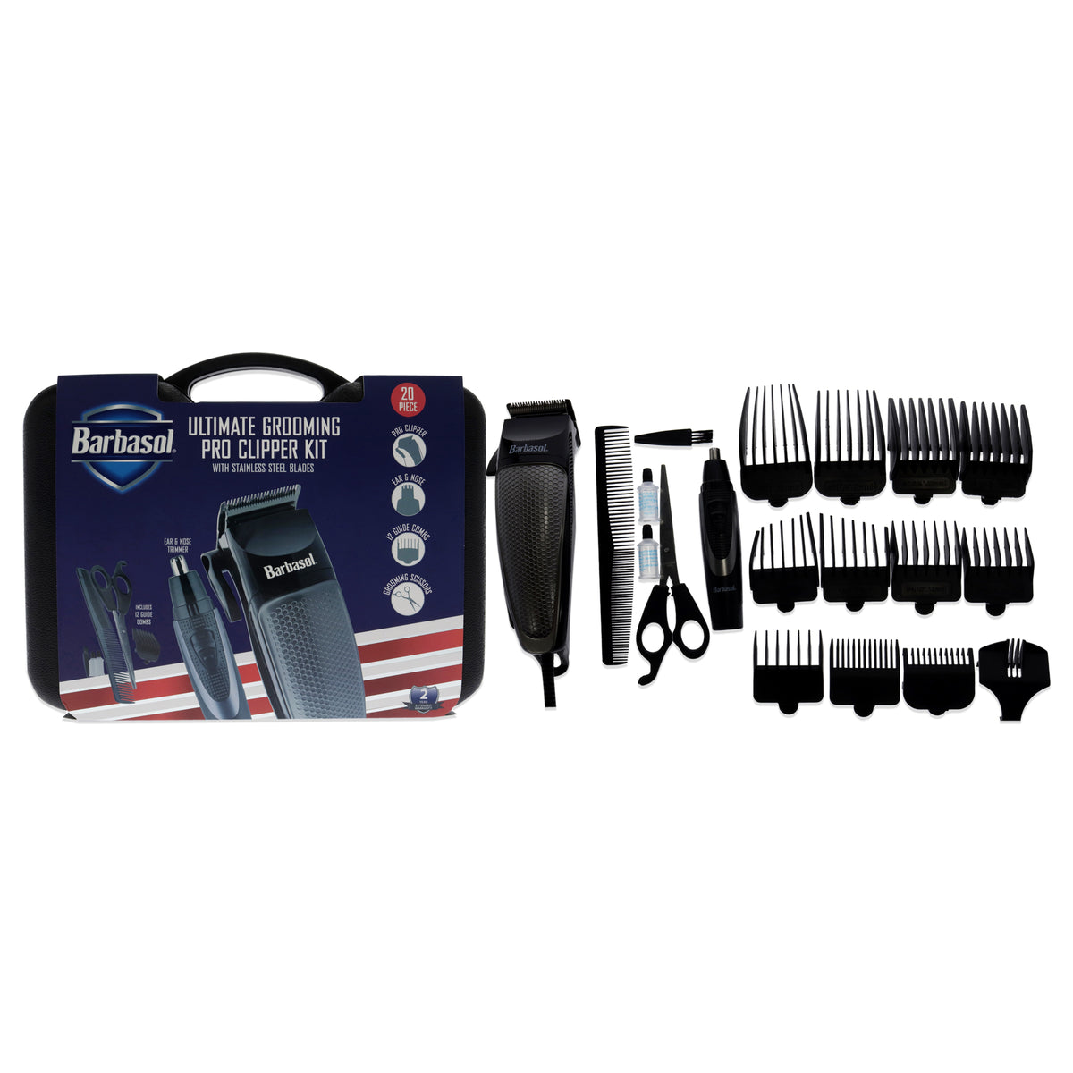 Barbasol Ultimate Grooming Pro Clipper Kit Men's Shaving & Grooming Sets