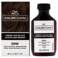 Wella Color Charm Permanent Liquid Hair Color - 5NW Light Natural Warm Blonde Unisex Color Dye 1.42 OZ | 42 ML