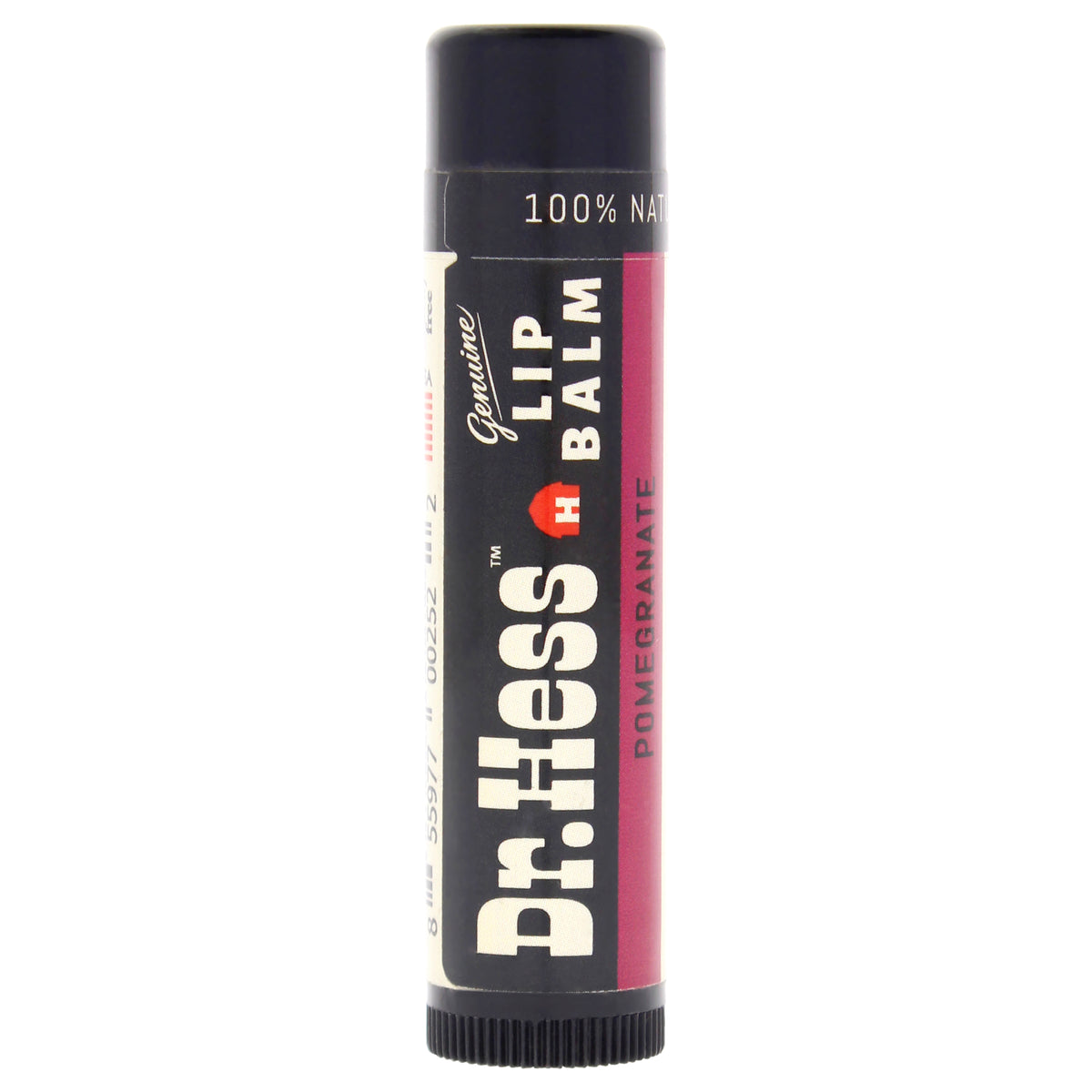 Dr. Hess Genuine Lip Balm - Pomegranate Unisex Lip Balms & Moisturizers 0.15 FL OZ | 4 ML