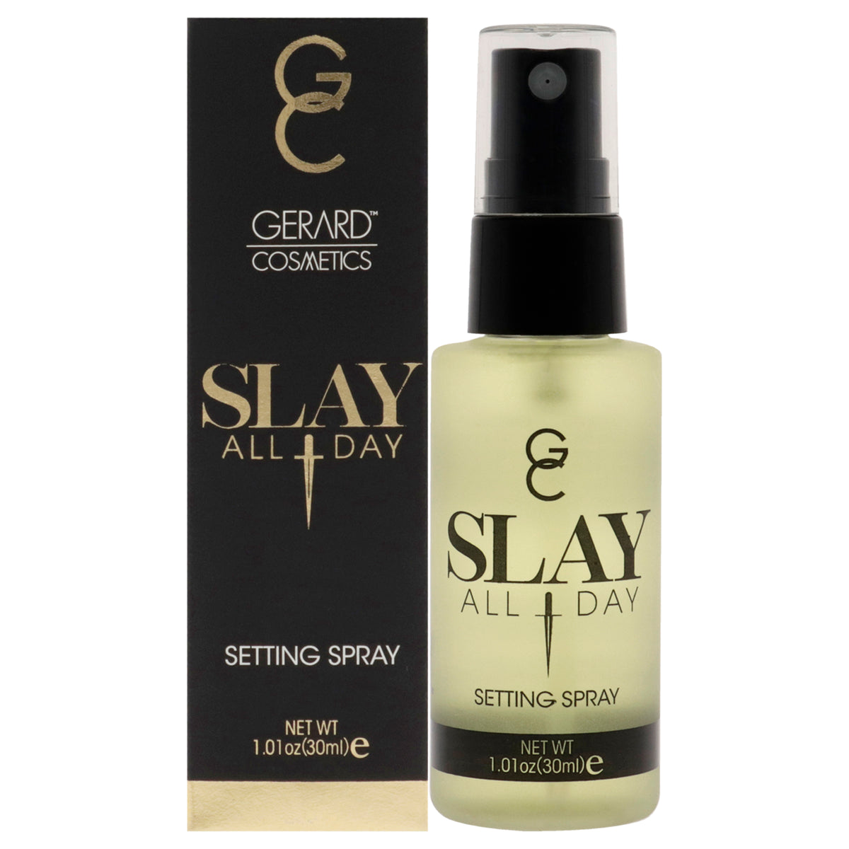 Gerard Cosmetic Slay All Day Setting Spray Mini - Lemongrass Women's Setting Spray 1.01 FL OZ | 30 ML