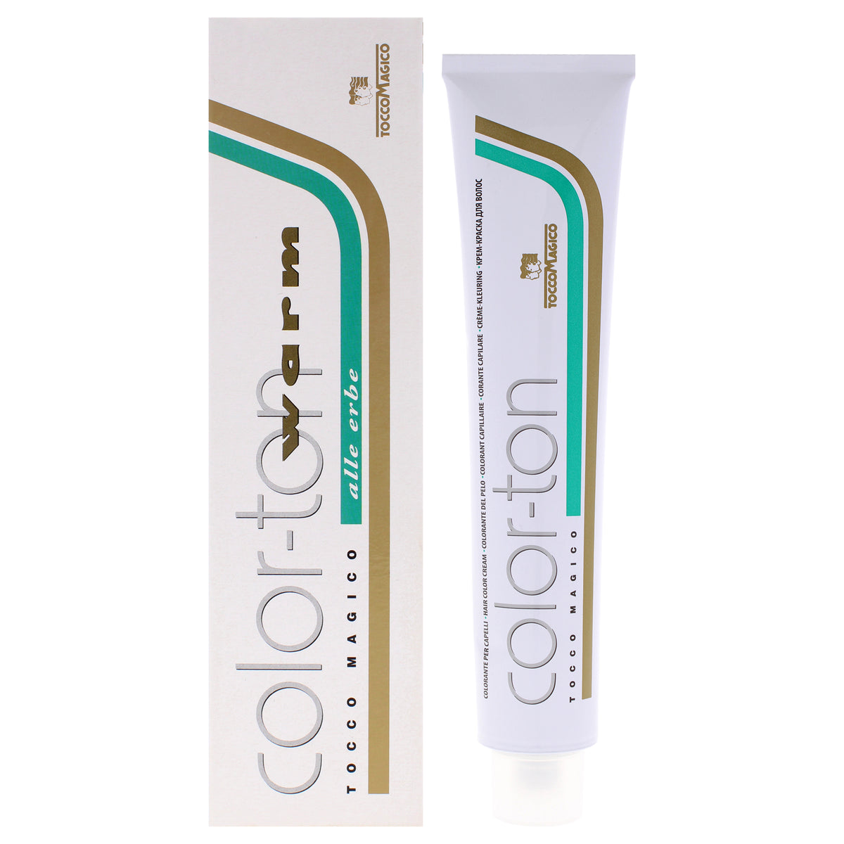 Tocco Magico Color-Ton Permanent Hair Color 8NW-8.03 Light Warm Blond Unisex Color Dye 3.38 OZ | 100 ML