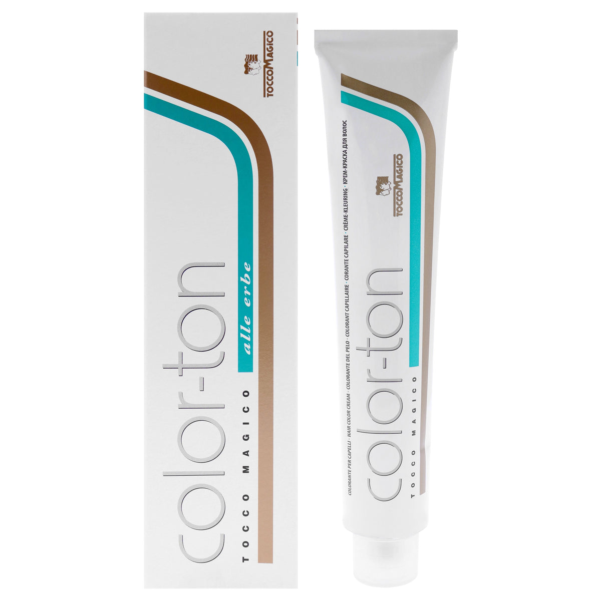 Tocco Magico Color-Ton Permanent Hair Color 8M-8.04 Warm Light Blond Brown Unisex Color Dye 3.38 FL OZ | 100 ML