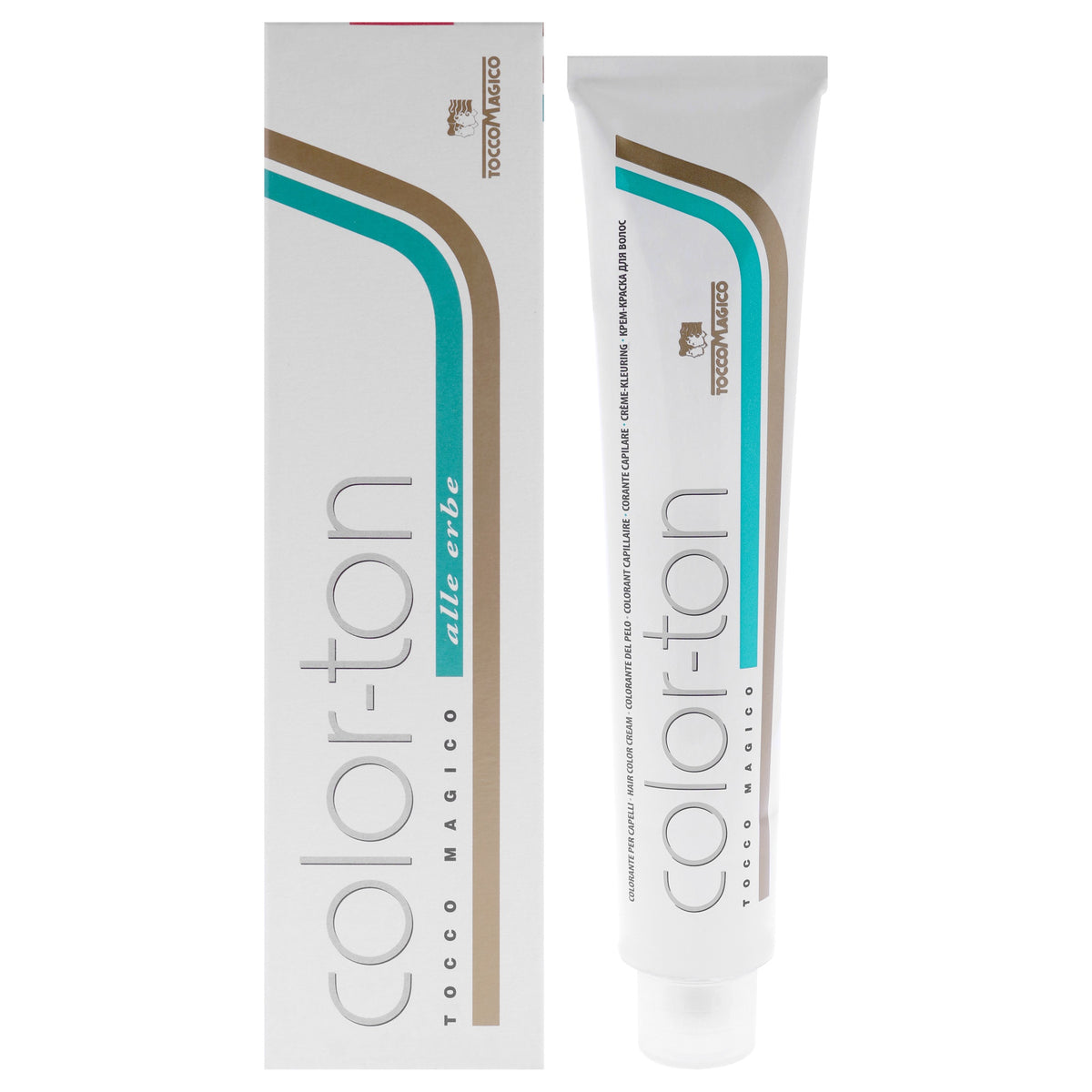 Tocco Magico Color-Ton Permanent Hair Color 5A-5.5 Light Mahogany Chestnut Unisex Color Dye 3.38 OZ | 100 ML