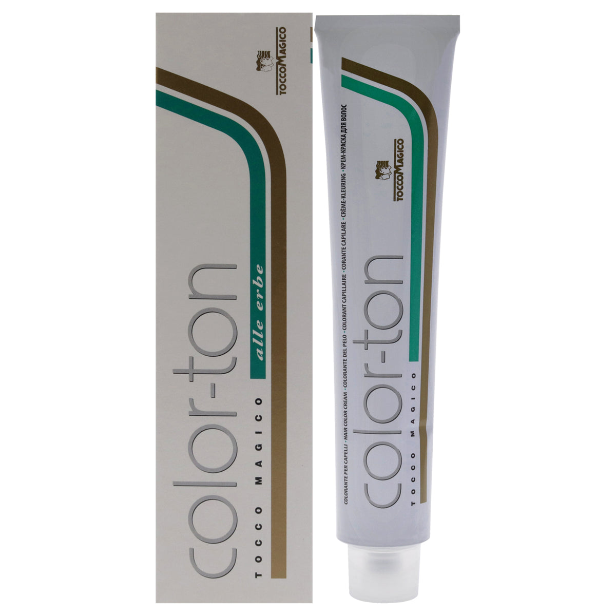 Tocco Magico Color-Ton Permanent Hair Color 7A-7.5 Light Mahogany Blond Unisex Color Dye 3.38 FL OZ | 100 ML