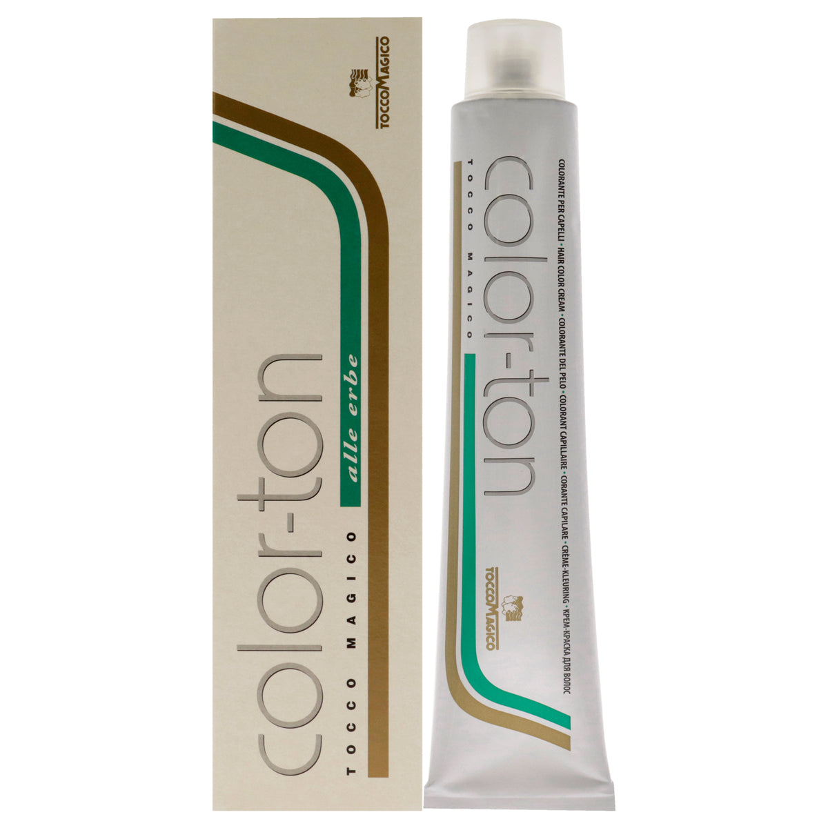 Tocco Magico Color-Ton Permanent Hair Color 8P-8.33 Amber Unisex Color Dye 3.38 FL OZ | 100 ML