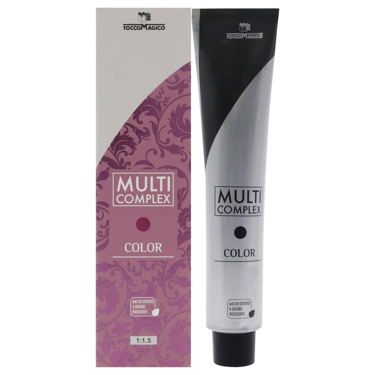 Tocco Magico Multi Complex Permanent Hair Color - 7.444 Extra Intense Copper Blond Unisex Color Dye 3.38 OZ | 100 ML