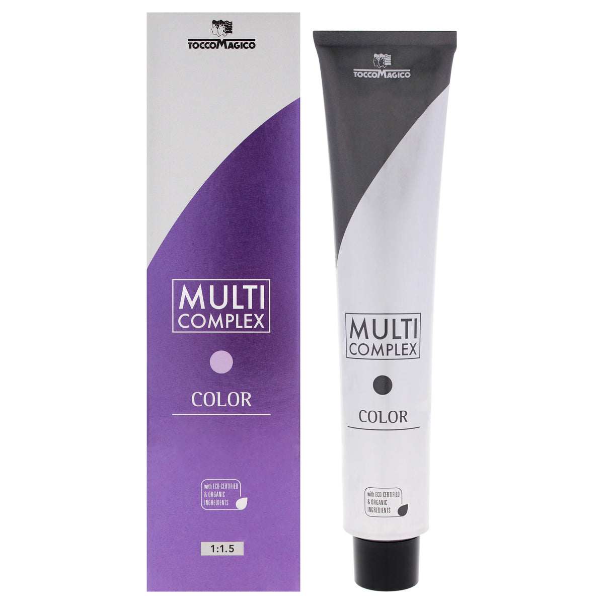 Tocco Magico Multi Complex Permanent Hair Color - 6.04 Tobacco Unisex Color Dye 3.38 OZ | 100 ML