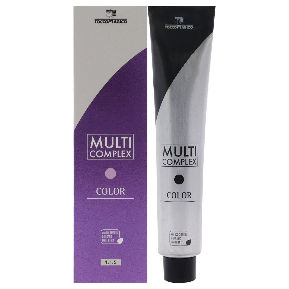 Tocco Magico Multi Complex Permanent Hair Color 4.7 Purple Chestnut Unisex Color Dye 3.38 FL OZ | 100 ML