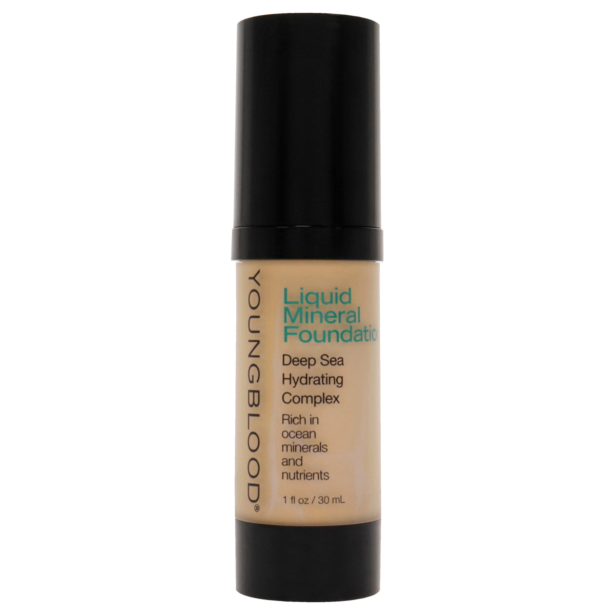 Youngblood Liquid Mineral Foundation - Shell Women's Makeup Testers Tester 1 FL OZ | 30 ML