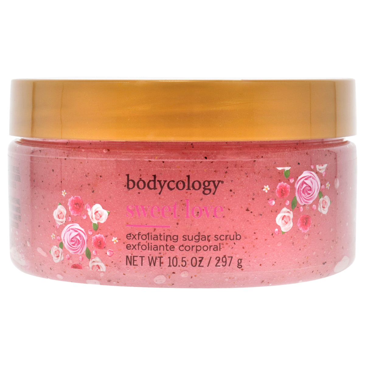 Bodycology Exfoliating Sugar Scrub - Sweet Love Women's Face Polishes & Scrubs 10.5 OZ | 311 ML