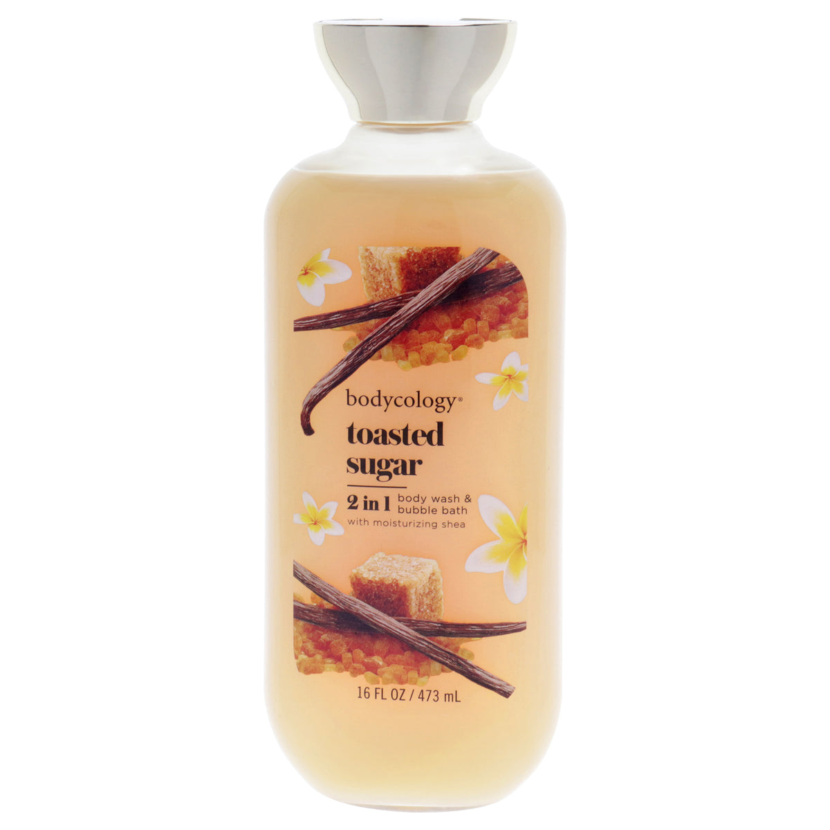 Bodycology 2 in 1 Body Wash and Bubble Bath - Toasted Sugar Women's Body Washes 16 FL OZ | 473 ML