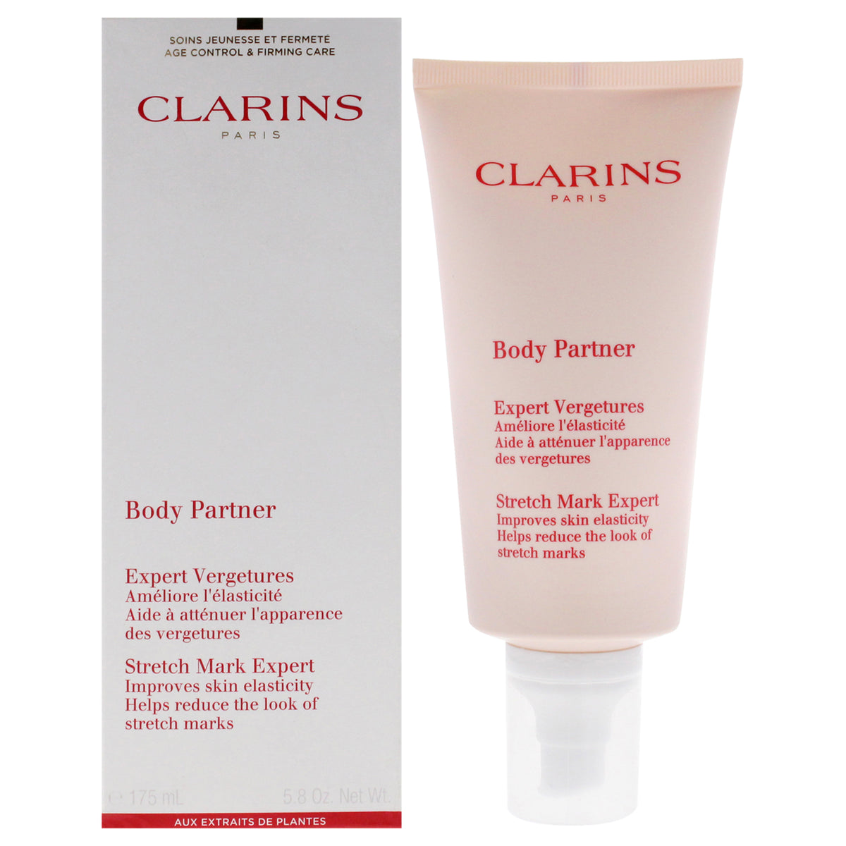 Clarins Body Partner Stretch Mark Expert Unisex Skin Care Testers Tester 5.8 FL OZ | 171 ML
