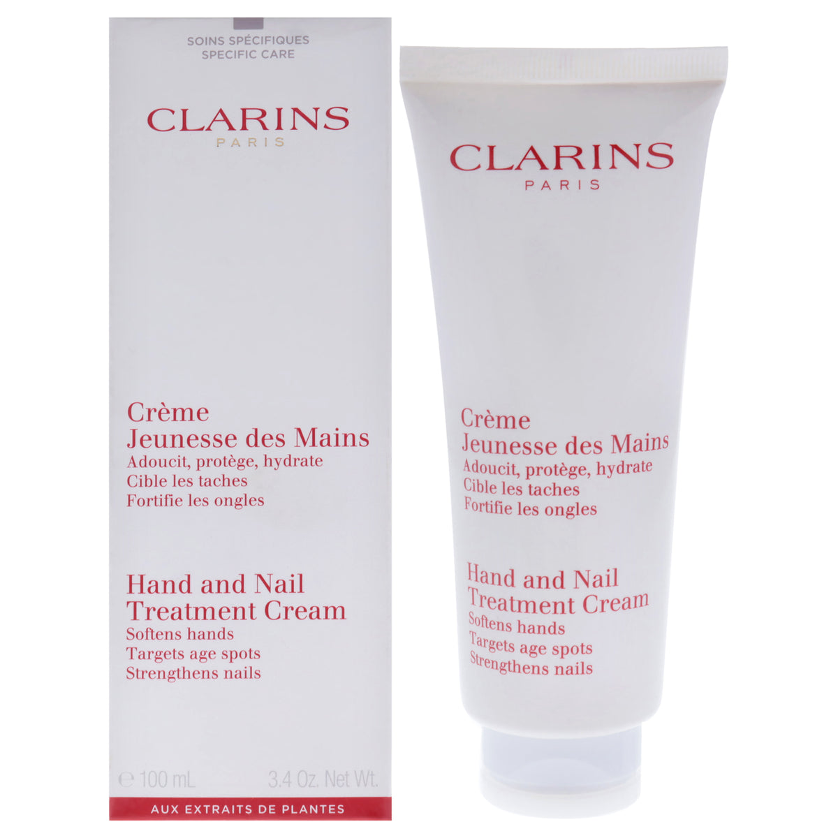 Clarins Hand and Nail Treatment Cream Unisex Skin Care Testers Tester 3.4 FL OZ | 100 ML