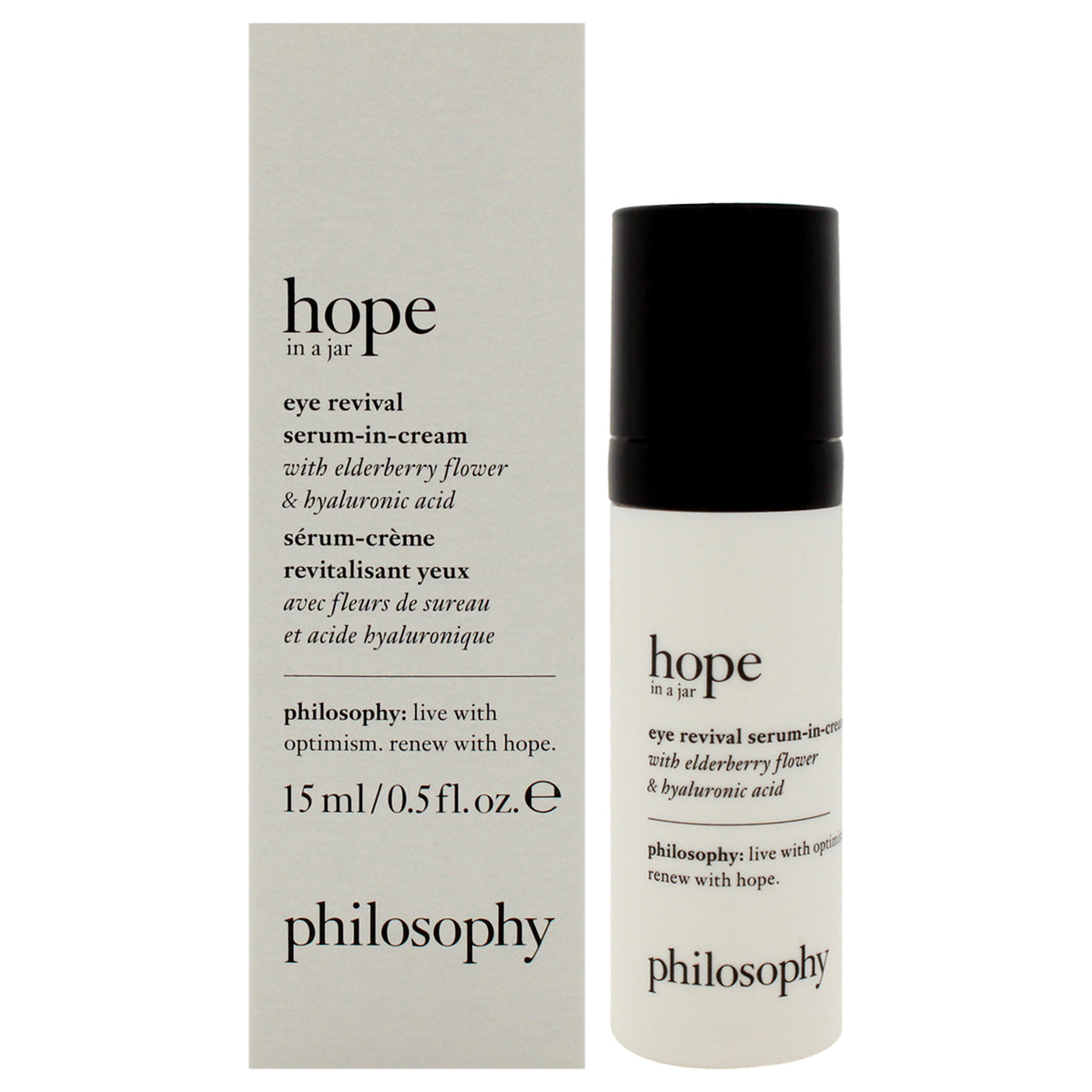 Philosophy Hope in a Jar Eye Revival Serum-In-Cream Unisex Eye Serums 0.5 OZ | 15 ML