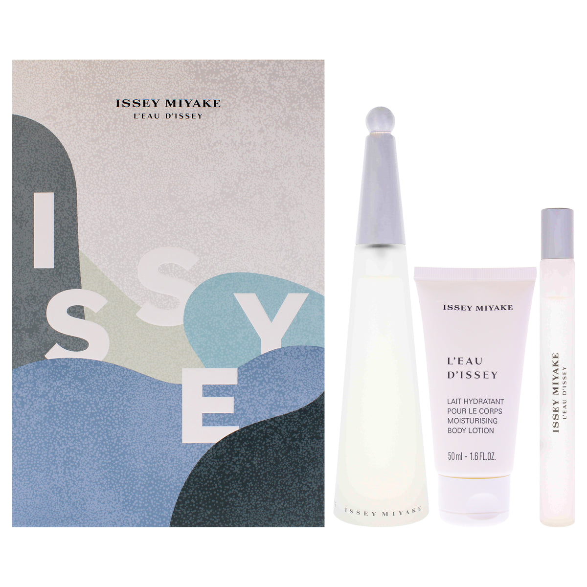 Issey Miyake L'Eau d'Issey Women's Eau De Toilette - 3 Pc Gift Set Personal Fragrance Sets 3.3 FL OZ | 100 ML