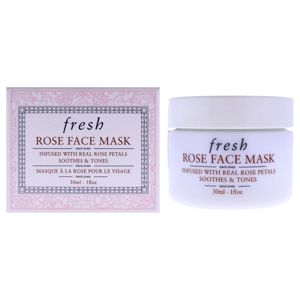 Fresh Rose Face Mask Women's Face Masks 1 FL OZ | 30 ML
