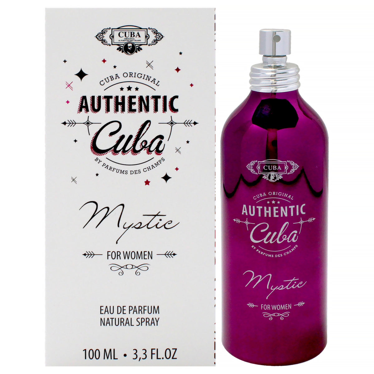 Cuba Authentic Mystic Women's Eau de Parfum 3.3 FL OZ | 100 ML