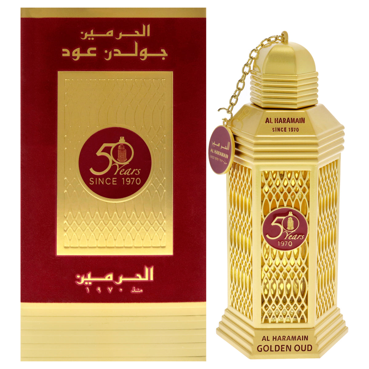 Al Haramain Golden Oud for Women's Eau de Parfum 3.4 FL OZ | 100 ML