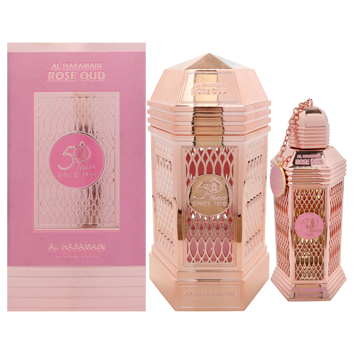 Al Haramain Rose Oud Women's Eau de Parfum 3.4 FL OZ | 100 ML
