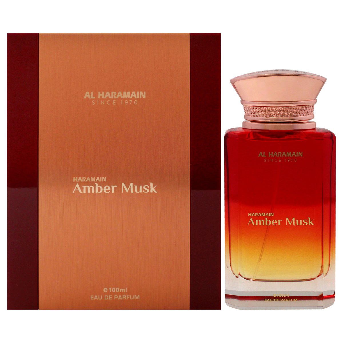 Al Haramain Amber Musk Unisex Eau de Parfum 3.4 FL OZ | 100 ML