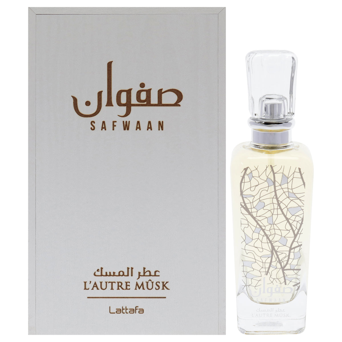 Lattafa Safwaan Lature Musk Women's Eau de Parfum 3.4 FL OZ | 100 ML