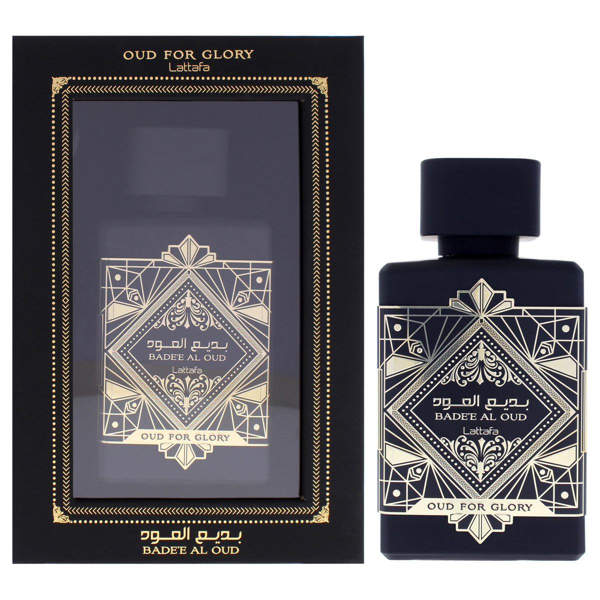 Lattafa Badee Al Oud Collection - Oud For Glory for Unisex Eau de Parfum 3.4 FL OZ | 100 ML