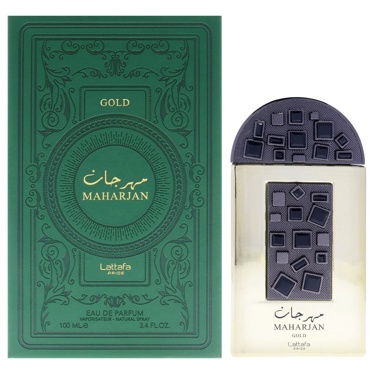 Lattafa Pride - Maharjan Gold Unisex Eau de Parfum 3.4 FL OZ | 100 ML