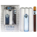 Cuba Cuba Prestige Platinum Men's Personal Fragrance Sets 3 FL OZ | 90 ML