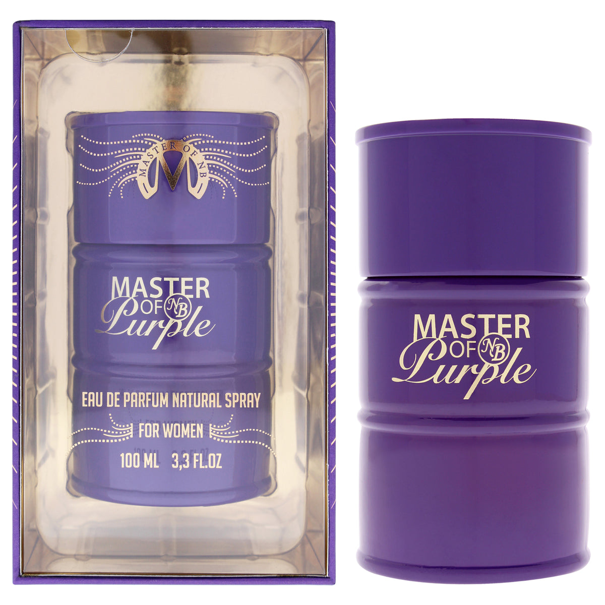New Brand Master of Purple Women's Eau De Parfum 3.3 FL OZ | 100 ML