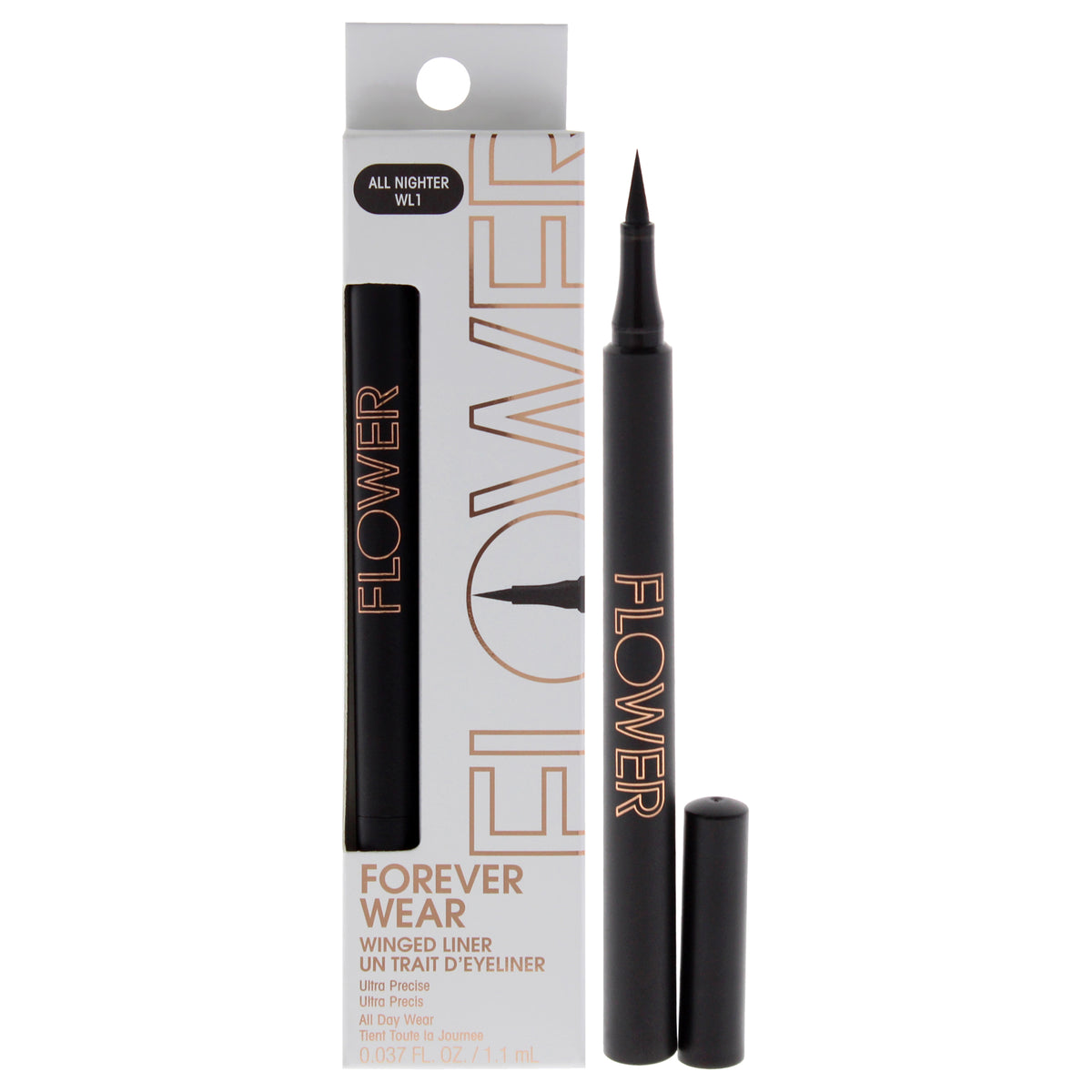 Flower Beauty Forever Wear Winged Liner WL1 All Nighter Women's Eyeliner 0.037 OZ | 1.1 ML