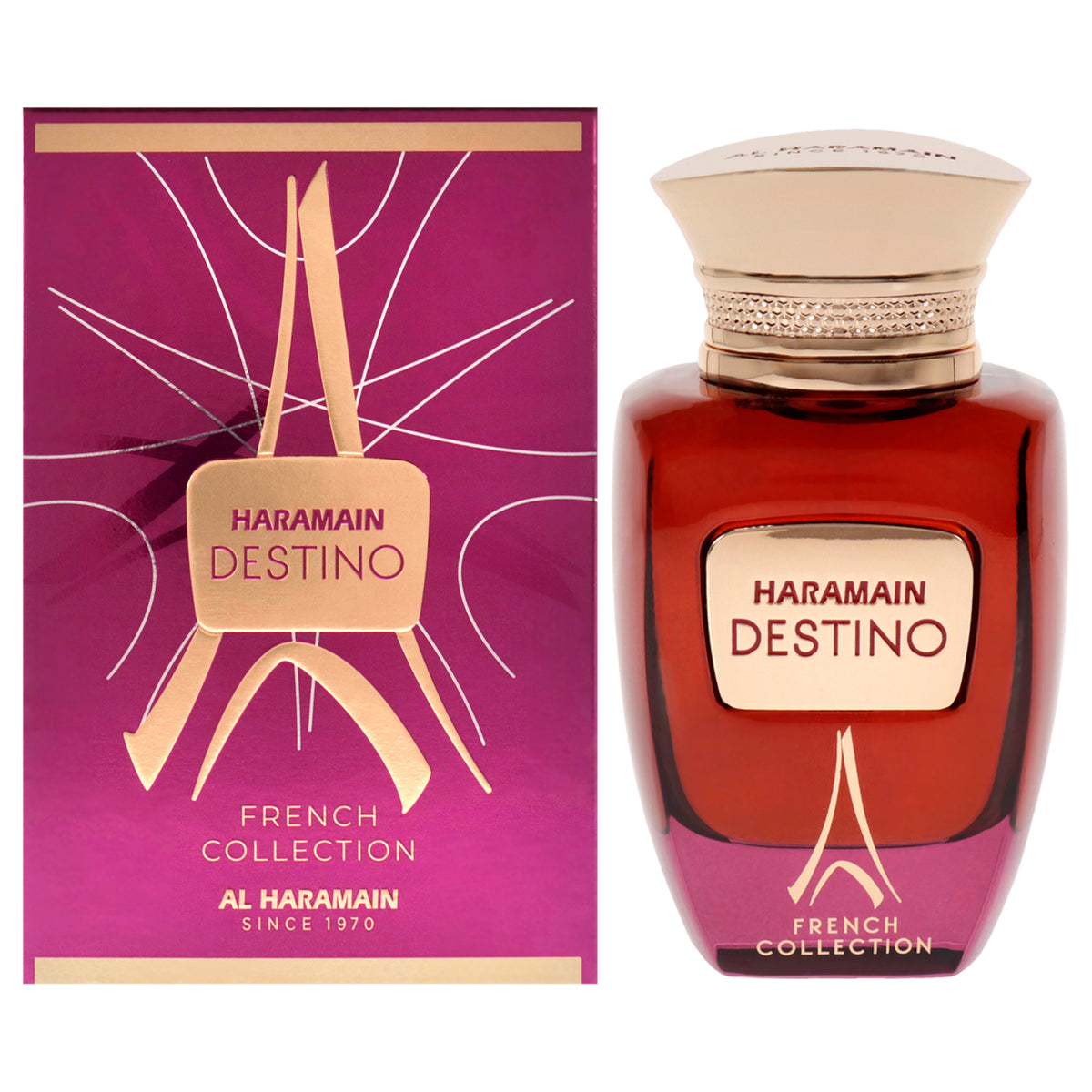 Al Haramain French Collection - Destino Unisex Eau de Parfum 3.33 FL OZ | 100 ML
